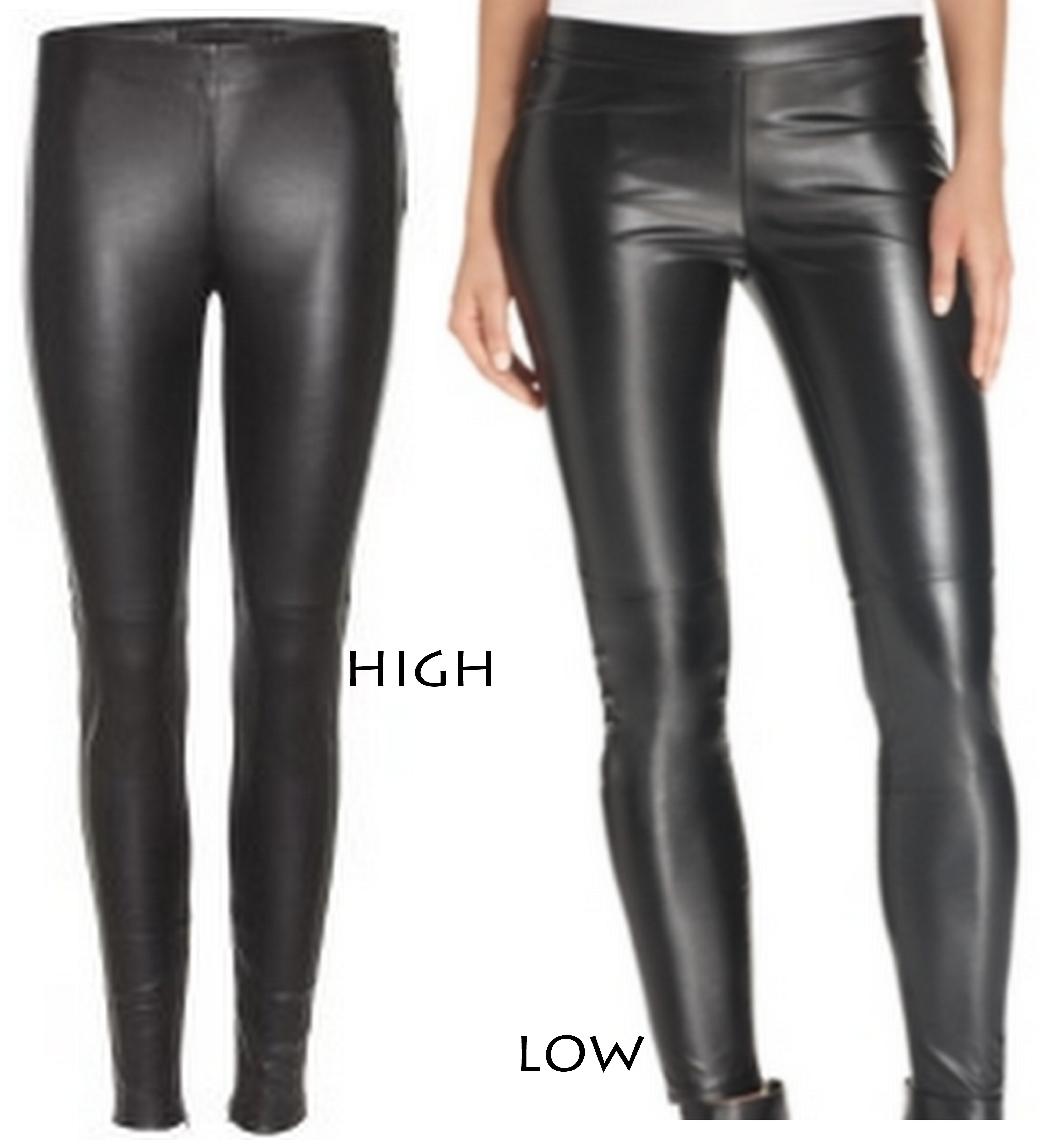 High & Low: Leather Leggings, Fringe Clutches & Faux Fur Vests